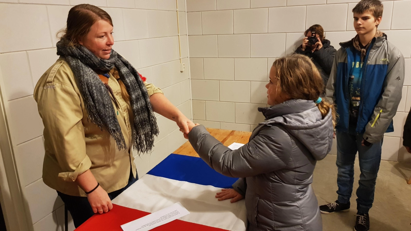 Installatie nieuwe Scouts Installatie nieuwe Scouts