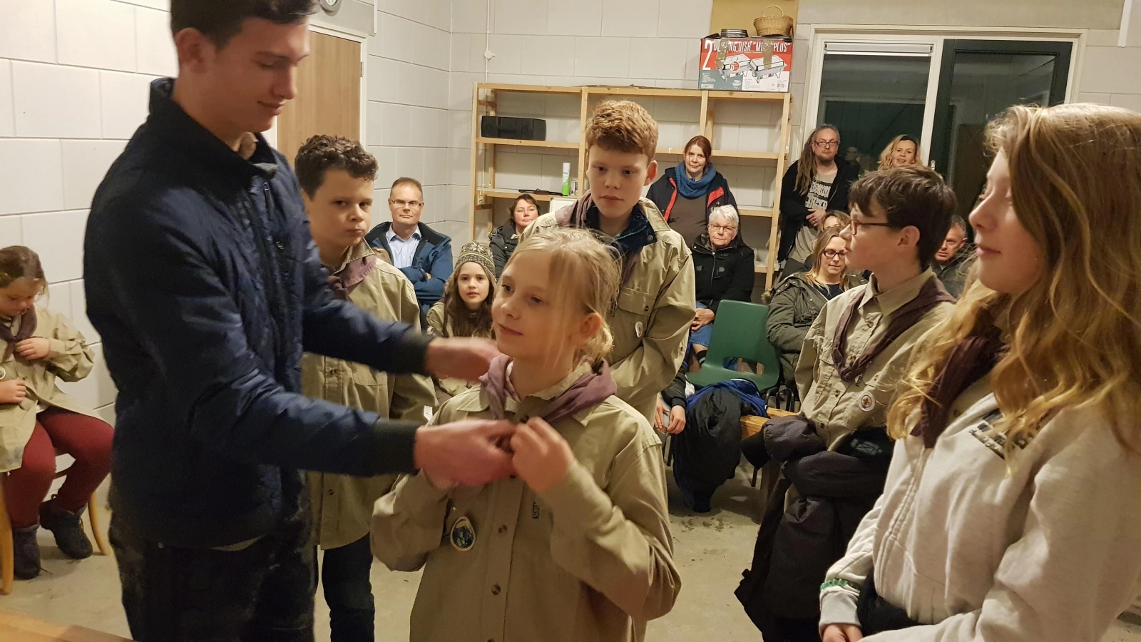 Installatie nieuwe Scouts Installatie nieuwe Scouts