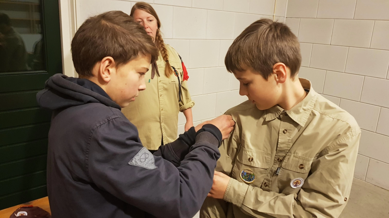 Installatie nieuwe Scouts Installatie nieuwe Scouts