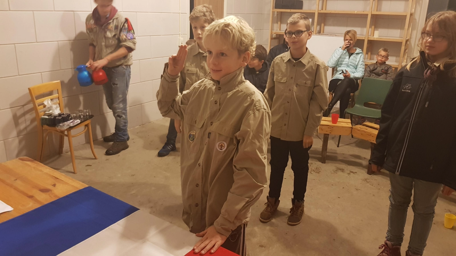 Installatie nieuwe Scouts Installatie nieuwe Scouts