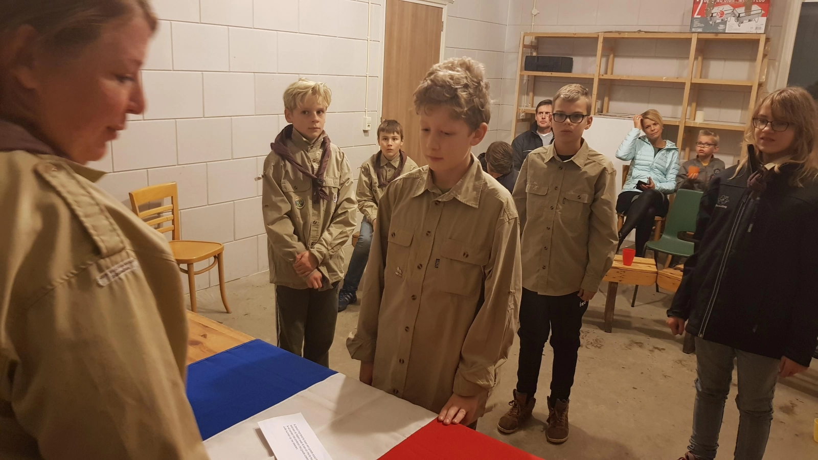 Installatie nieuwe Scouts Installatie nieuwe Scouts