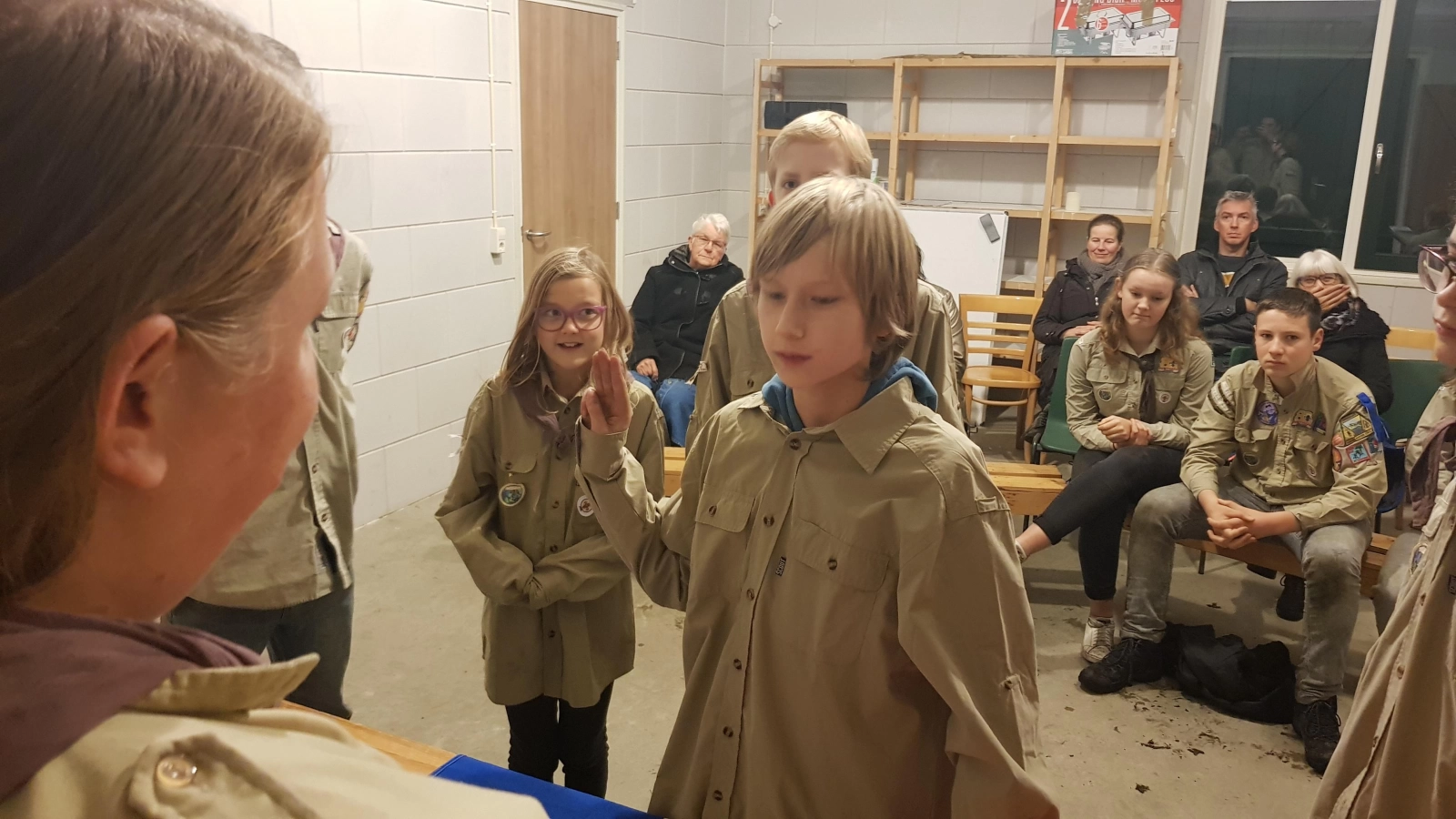 Installatie nieuwe Scouts Installatie nieuwe Scouts