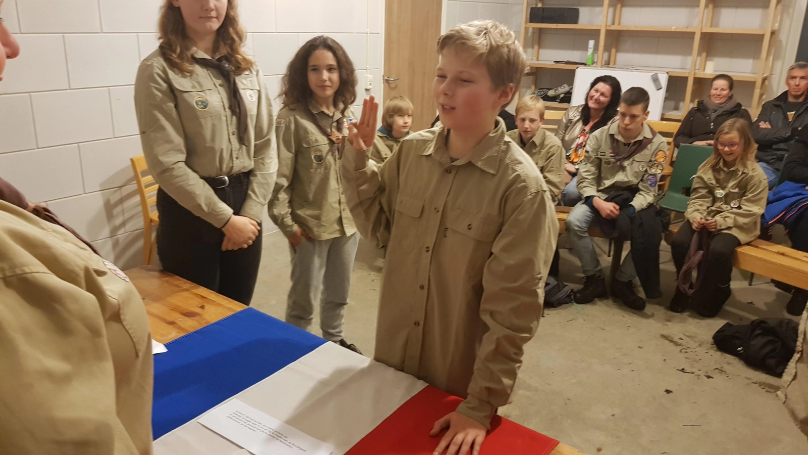 Installatie nieuwe Scouts Installatie nieuwe Scouts