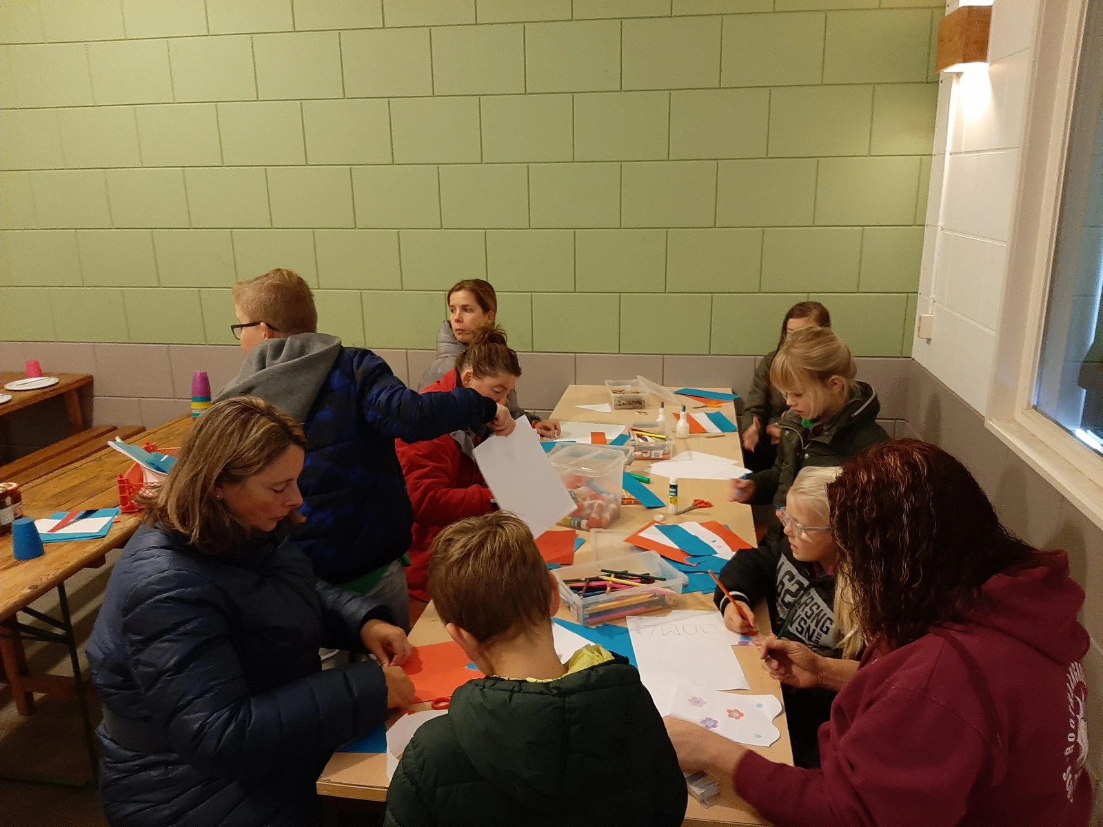 Moeder-welpen kamp Moeder-welpen kamp