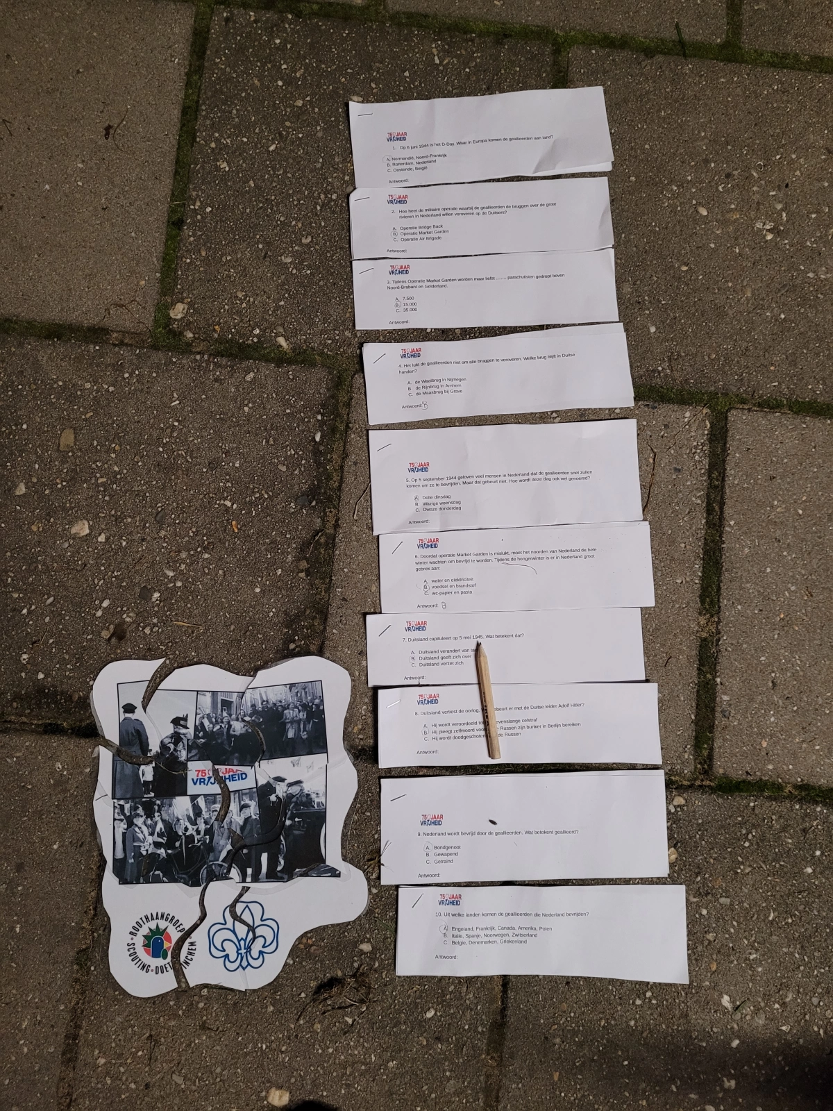 Scoutinguitwisseling met Bocholt Scoutinguitwisseling met Bocholt