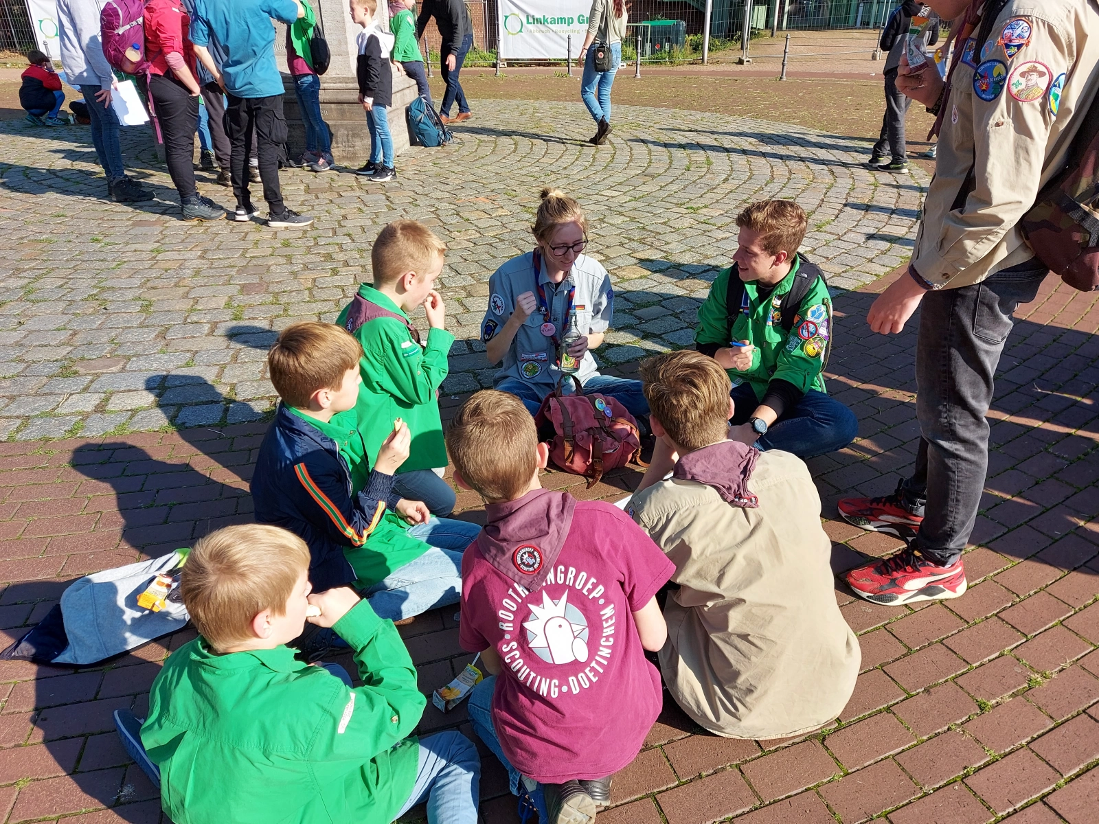 Scoutinguitwisseling met Bocholt Scoutinguitwisseling met Bocholt