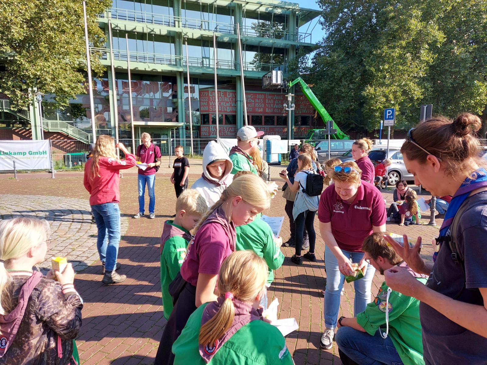 Scoutinguitwisseling met Bocholt Scoutinguitwisseling met Bocholt