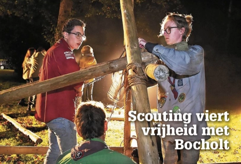 Scoutinguitwisseling met Bocholt Scoutinguitwisseling met Bocholt