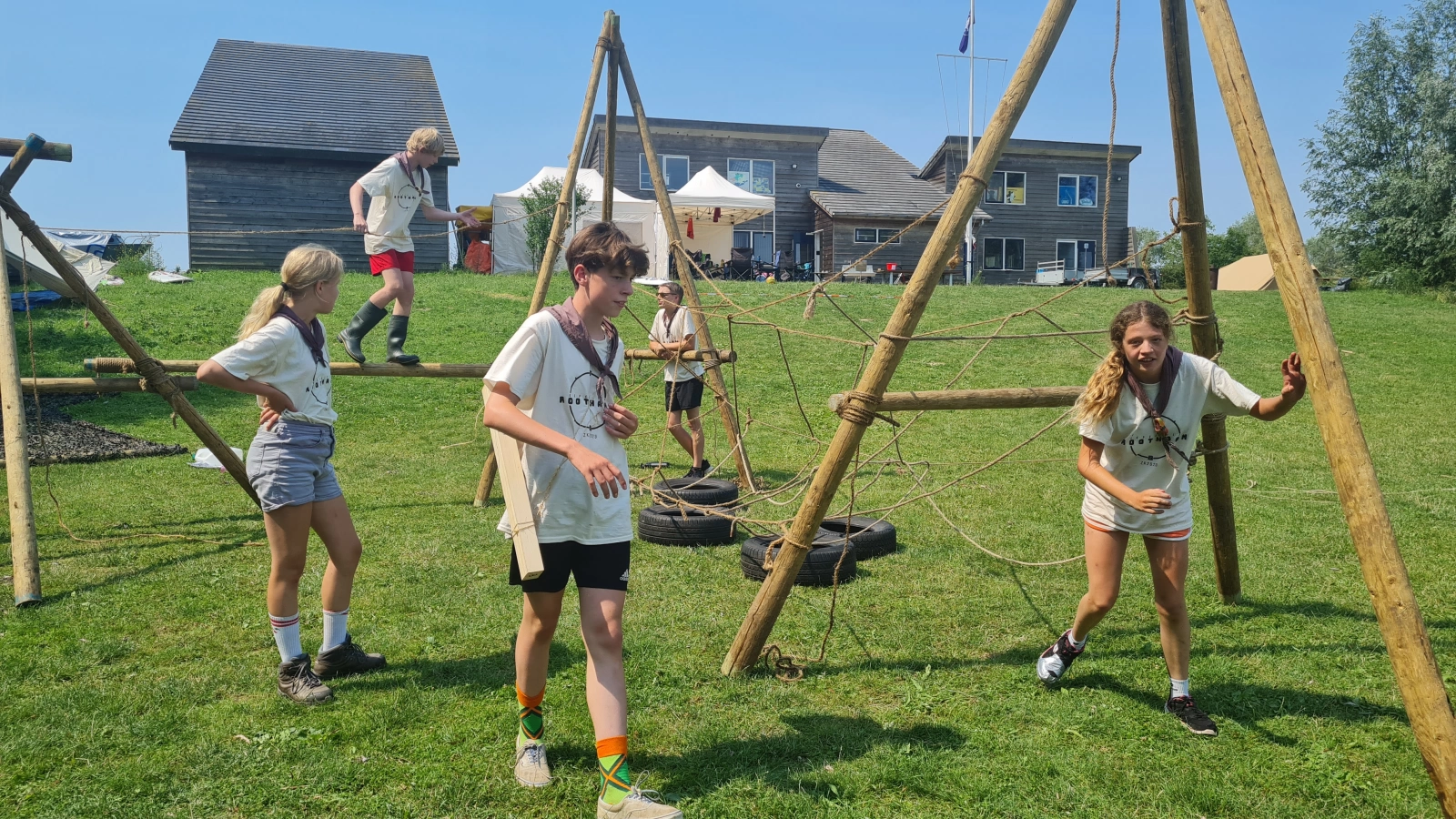 Zondagochtend: stormbaan