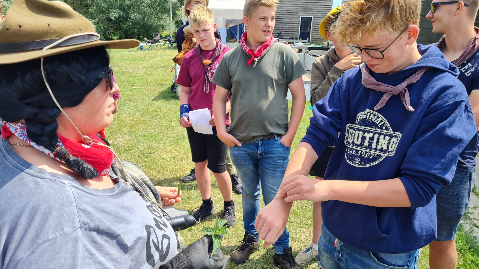 Een brandnetel experiment