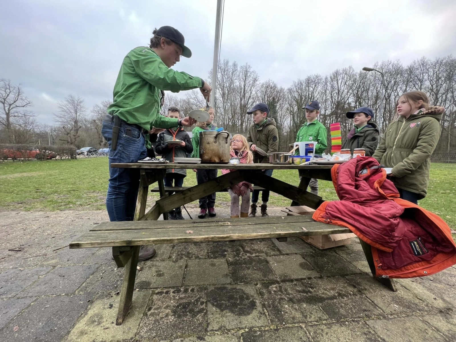 Spaghetti maken met de welpen! Spaghetti maken met de welpen!