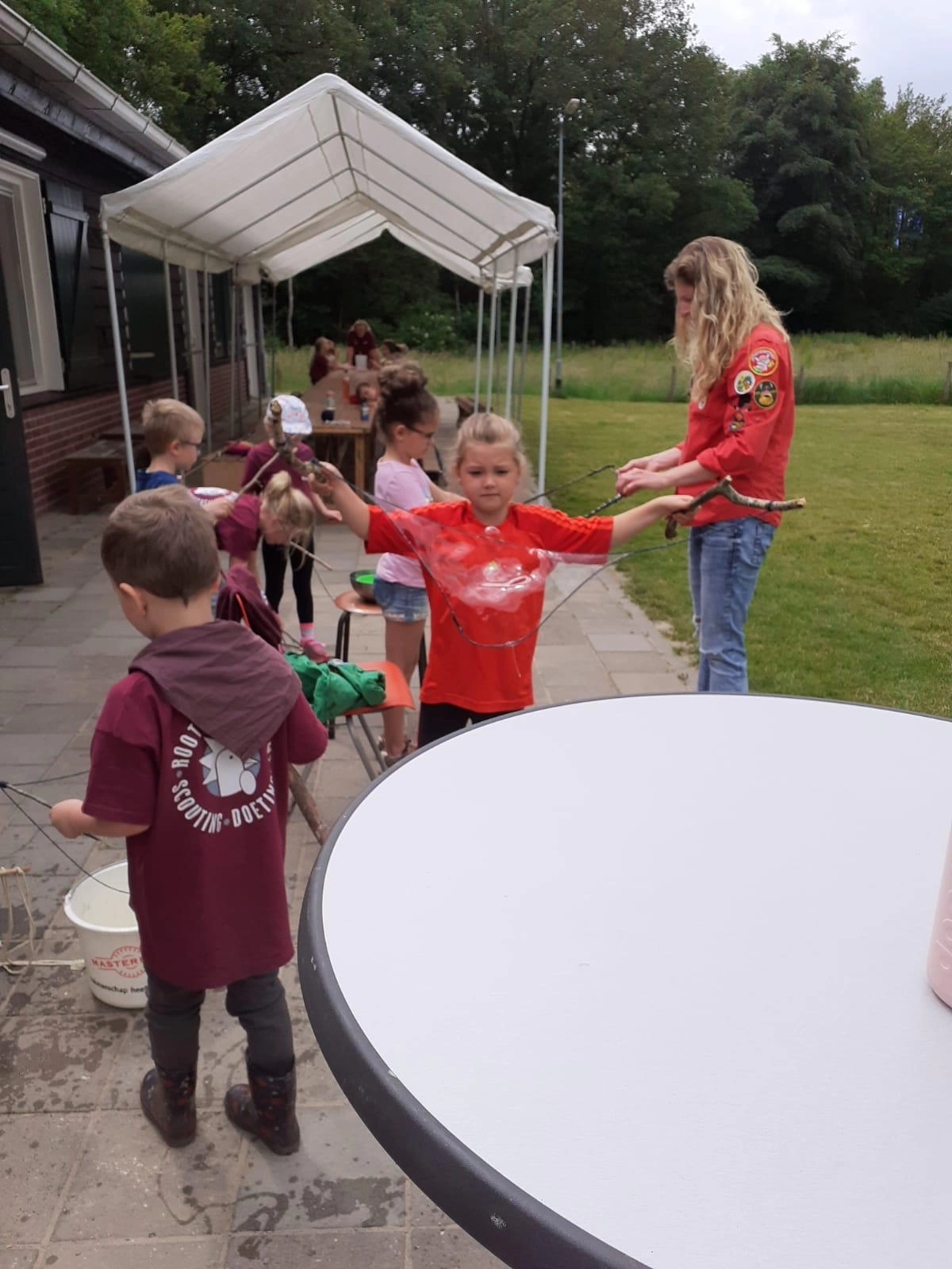 Knopen voor een bellenblaas Knopen voor een bellenblaas