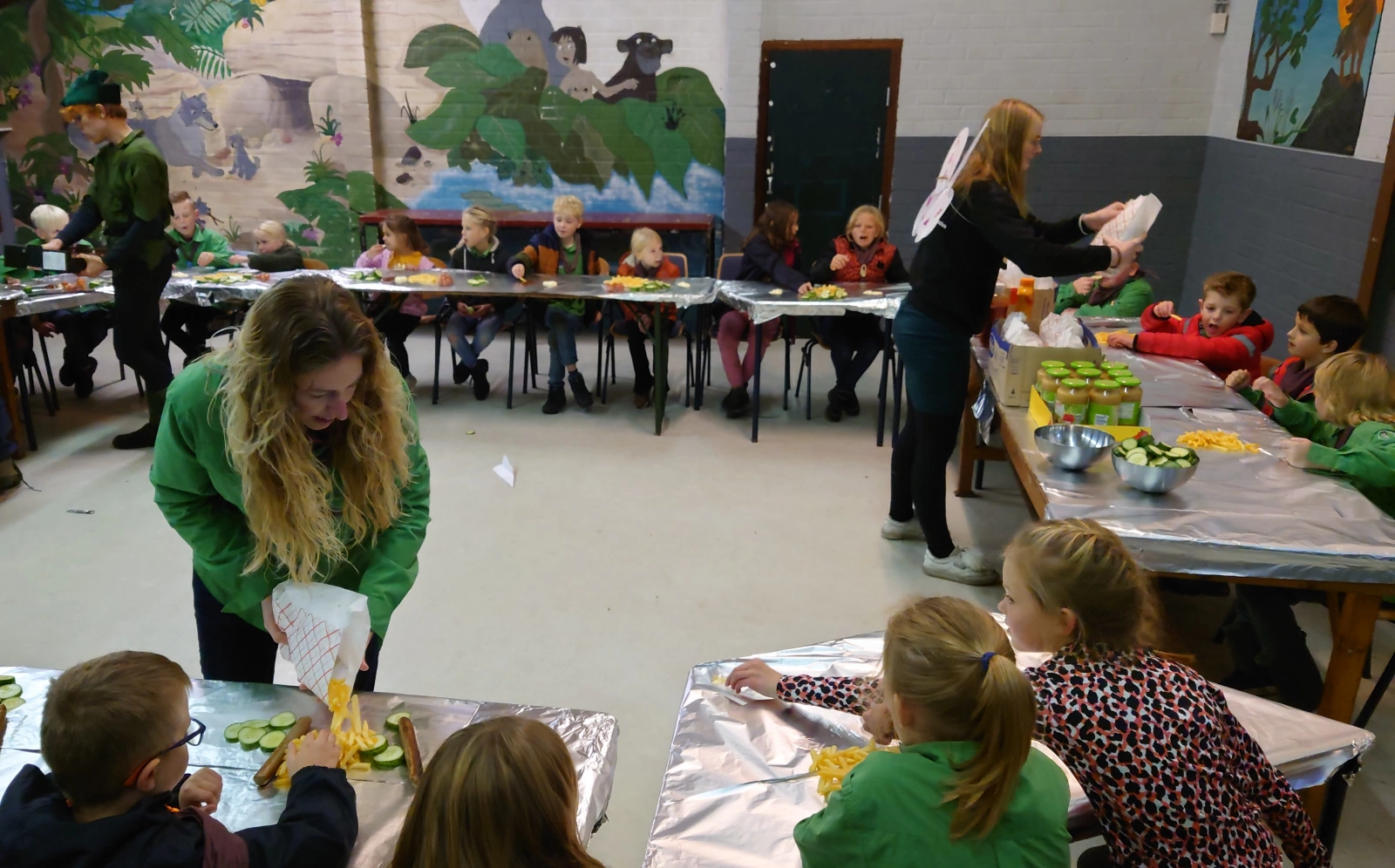 Met Peter Pan op kamp