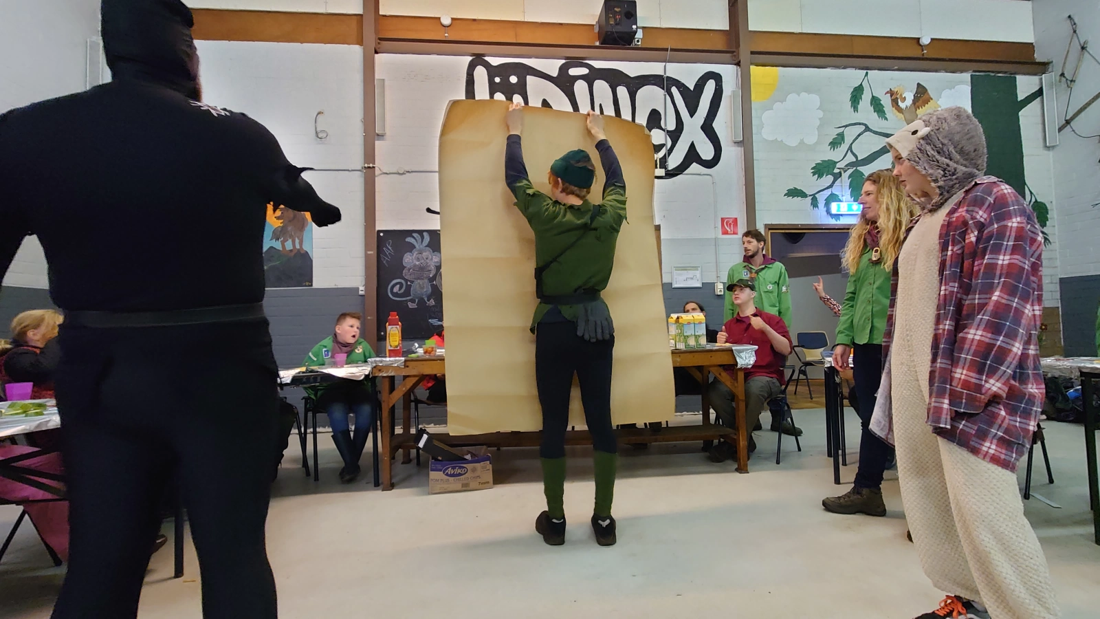 Met Peter Pan op kamp