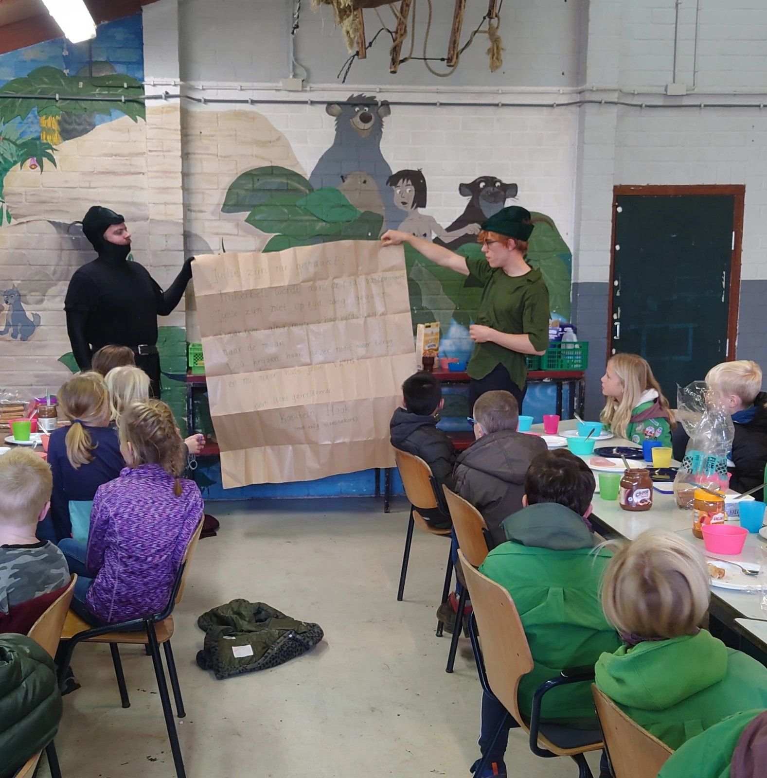 Met Peter Pan op kamp