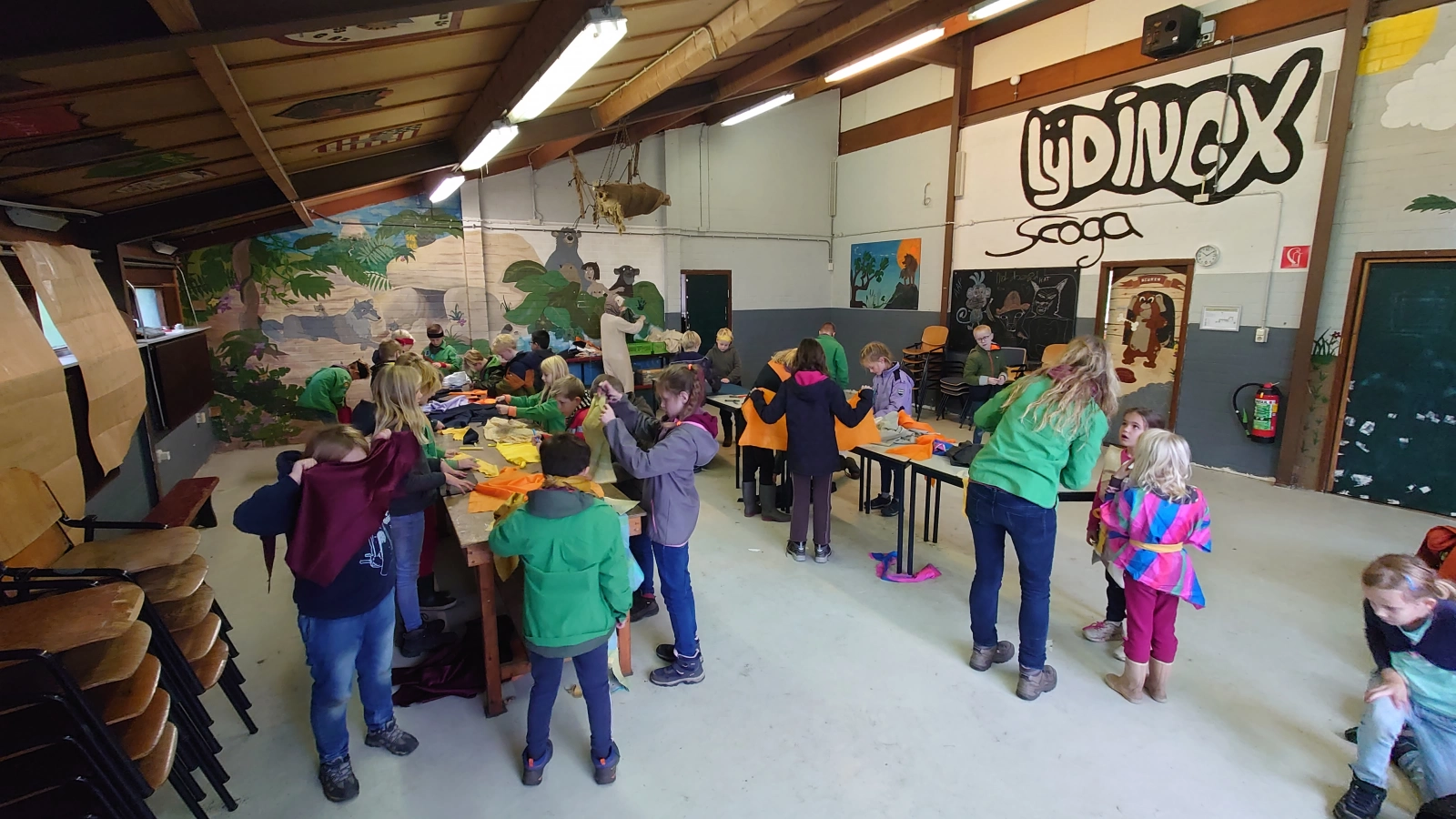 Met Peter Pan op kamp