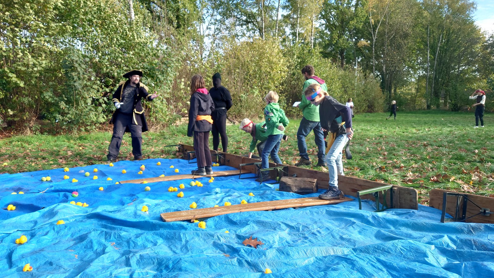 Met Peter Pan op kamp