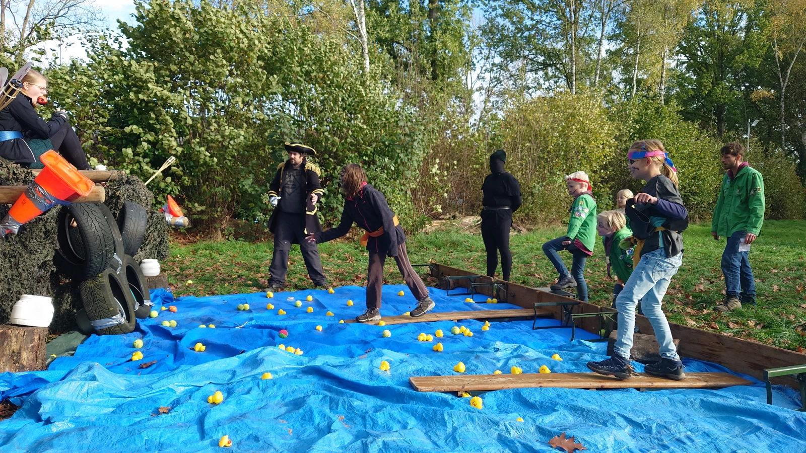 Met Peter Pan op kamp