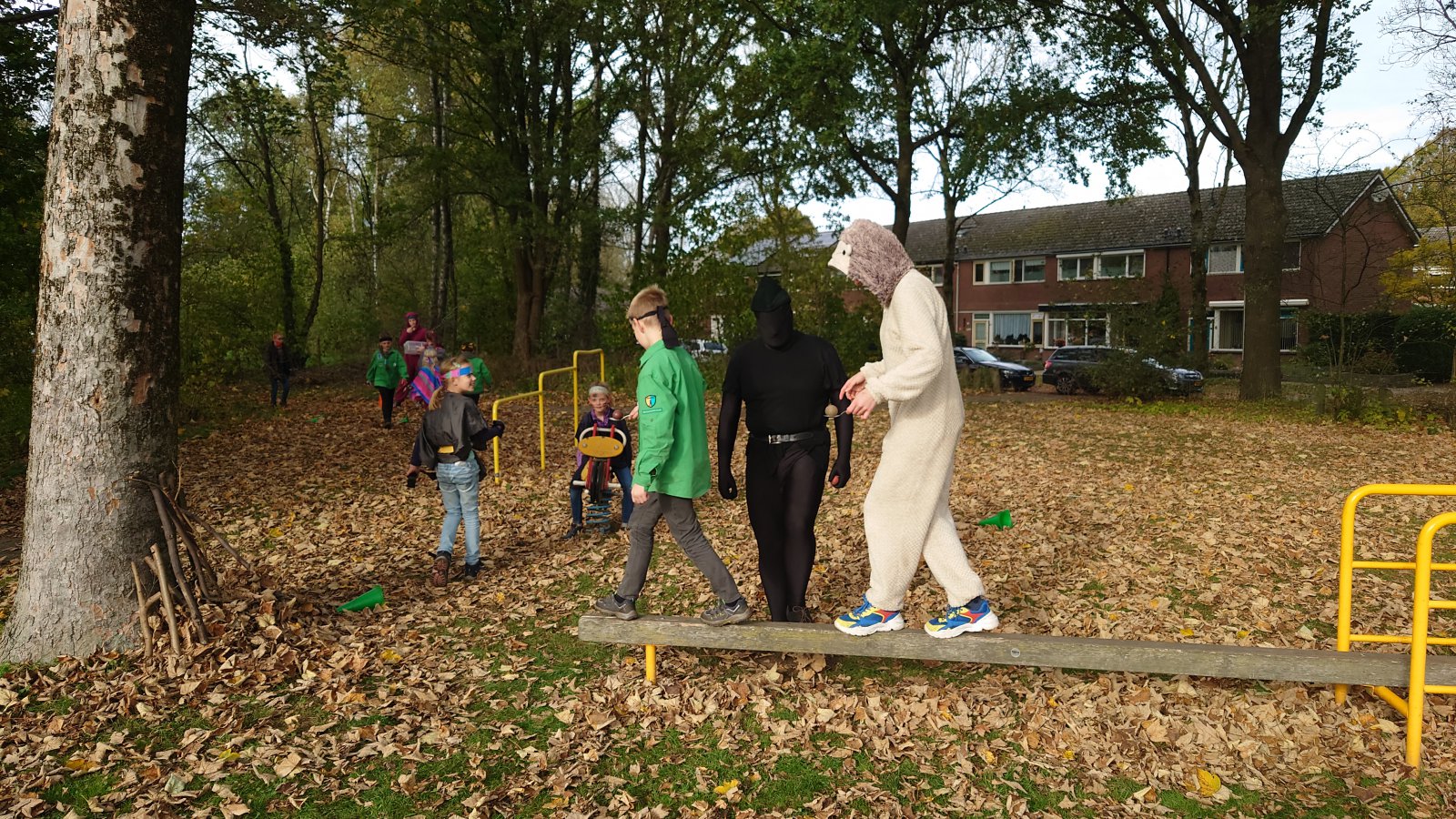 Met Peter Pan op kamp