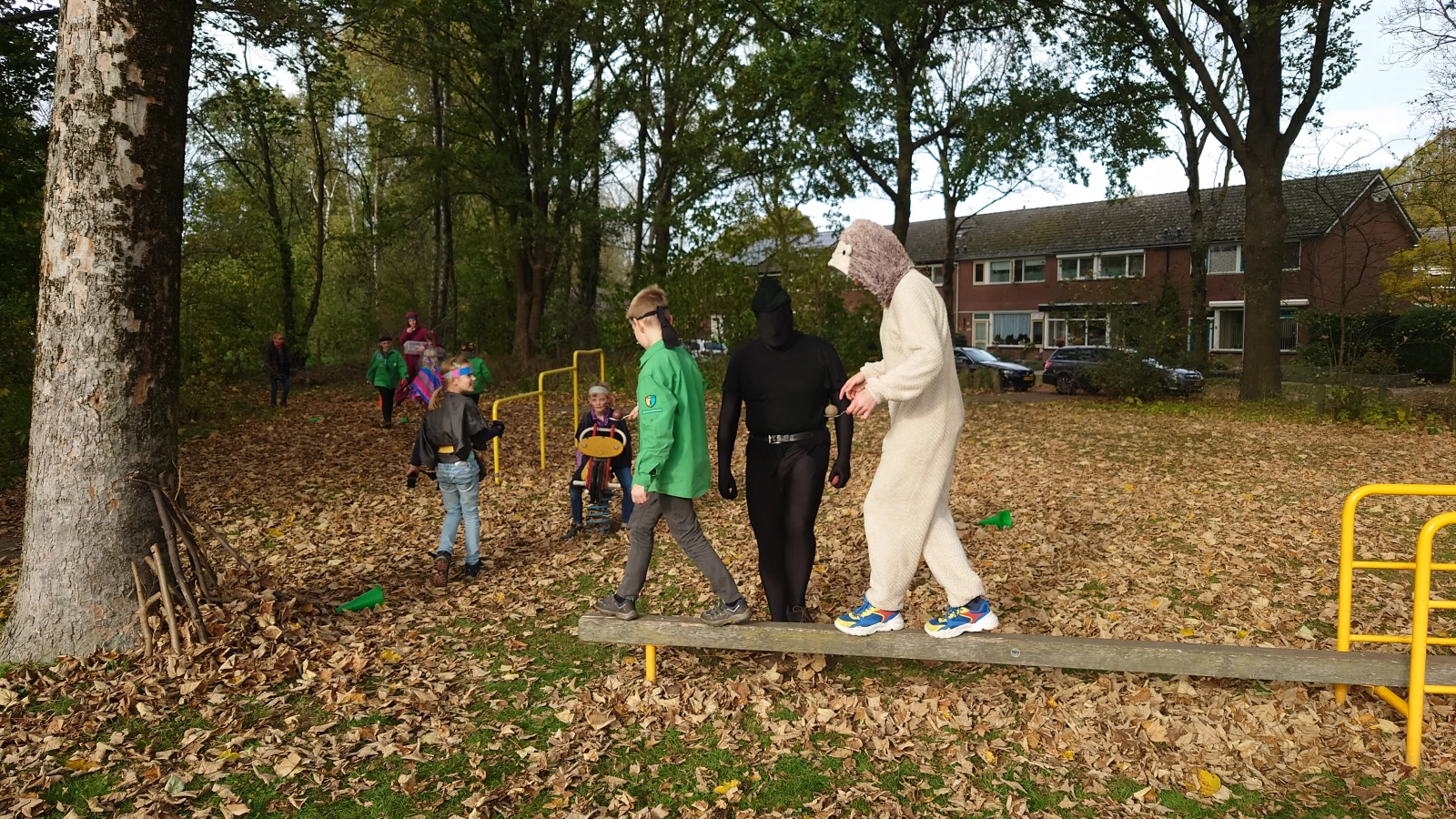 Met Peter Pan op kamp