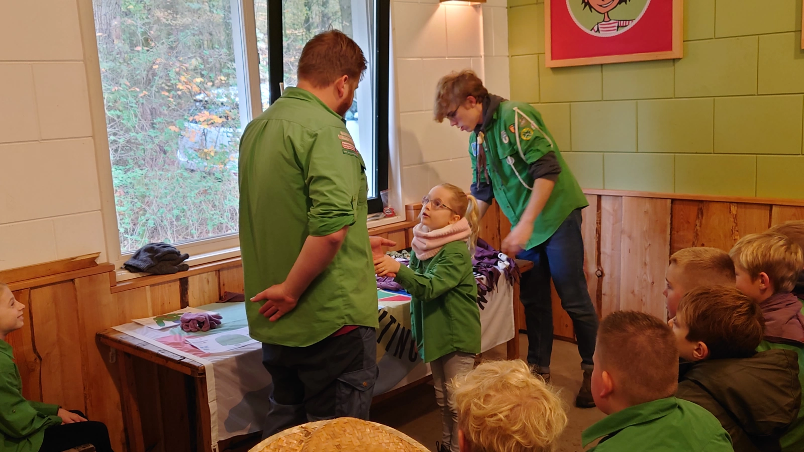 Installatie welpen Installatie welpen