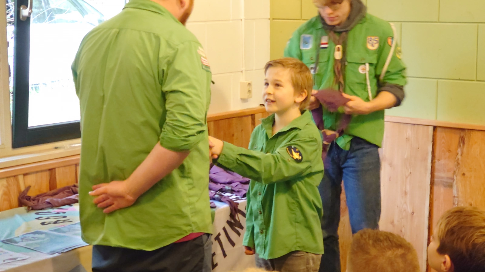 Installatie welpen Installatie welpen