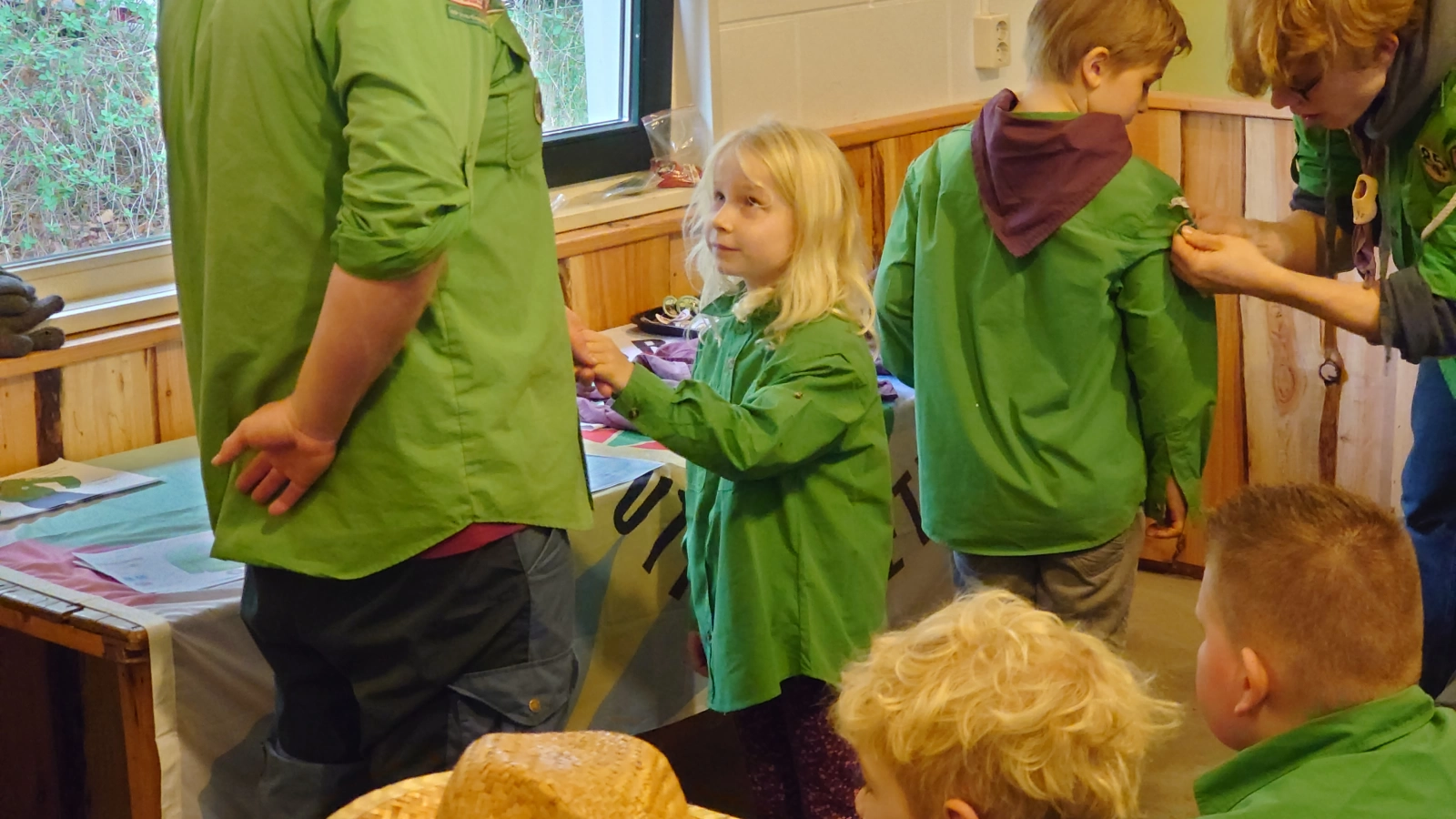 Installatie welpen Installatie welpen