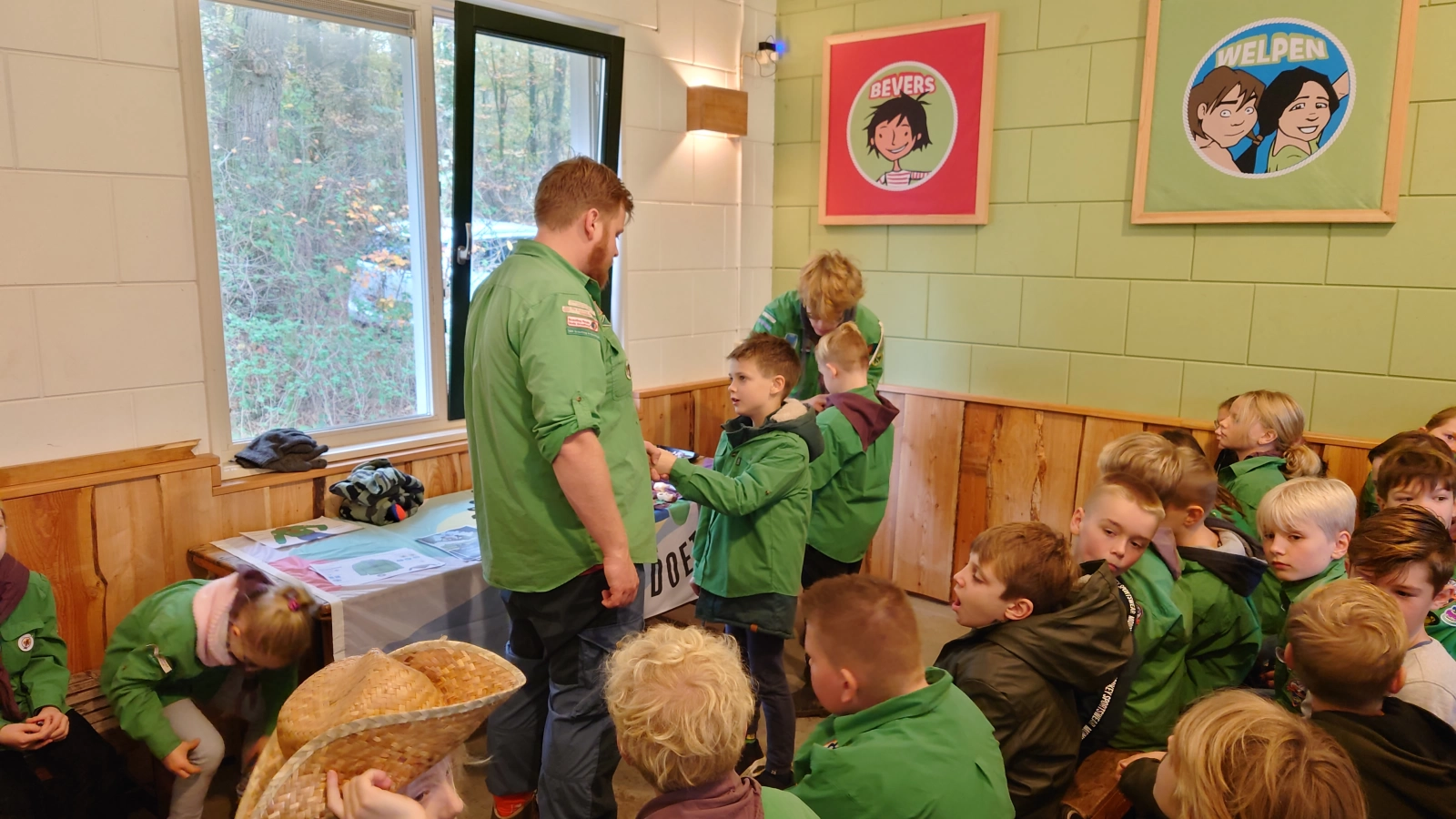 Installatie welpen Installatie welpen