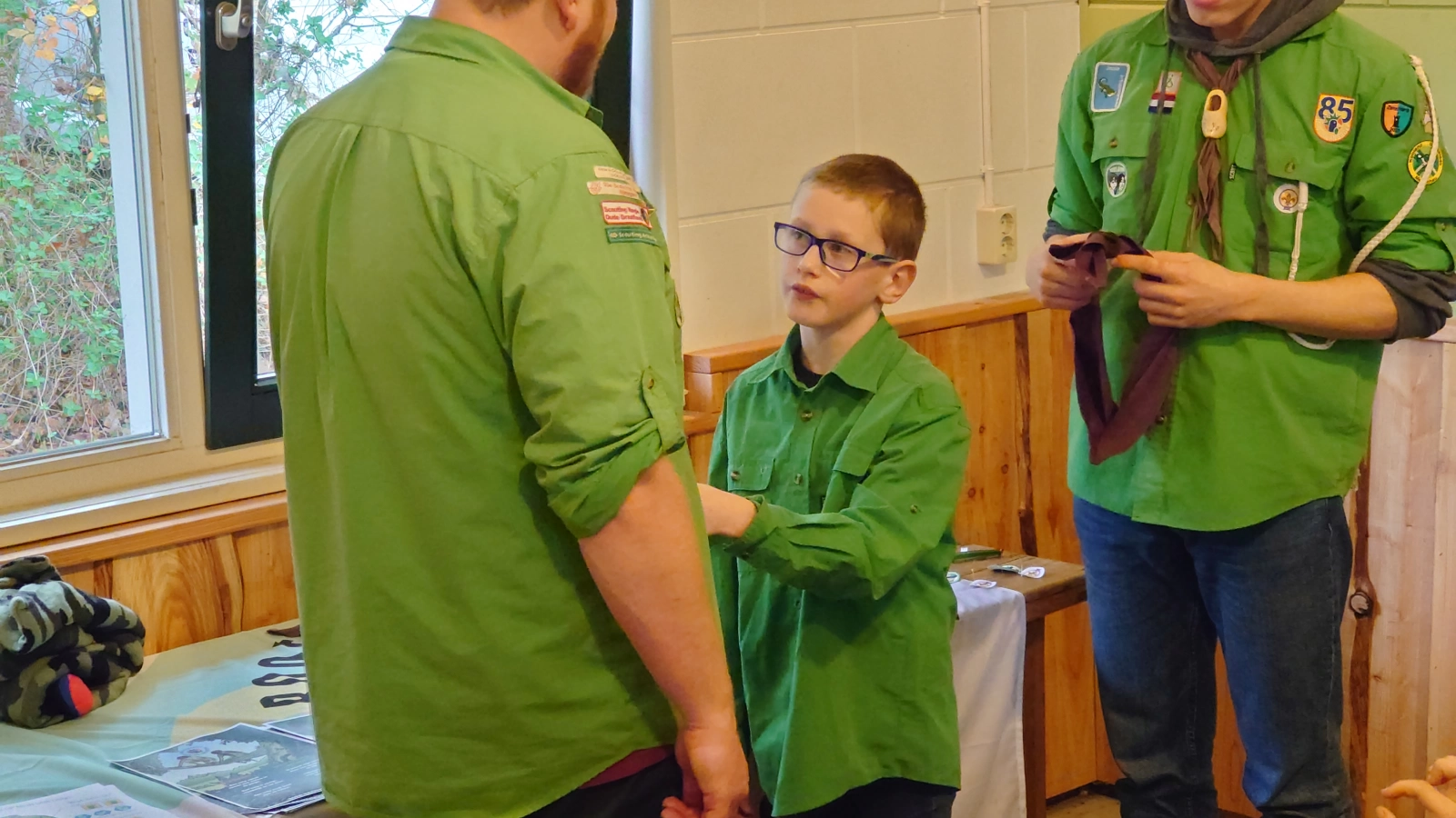 Installatie welpen Installatie welpen