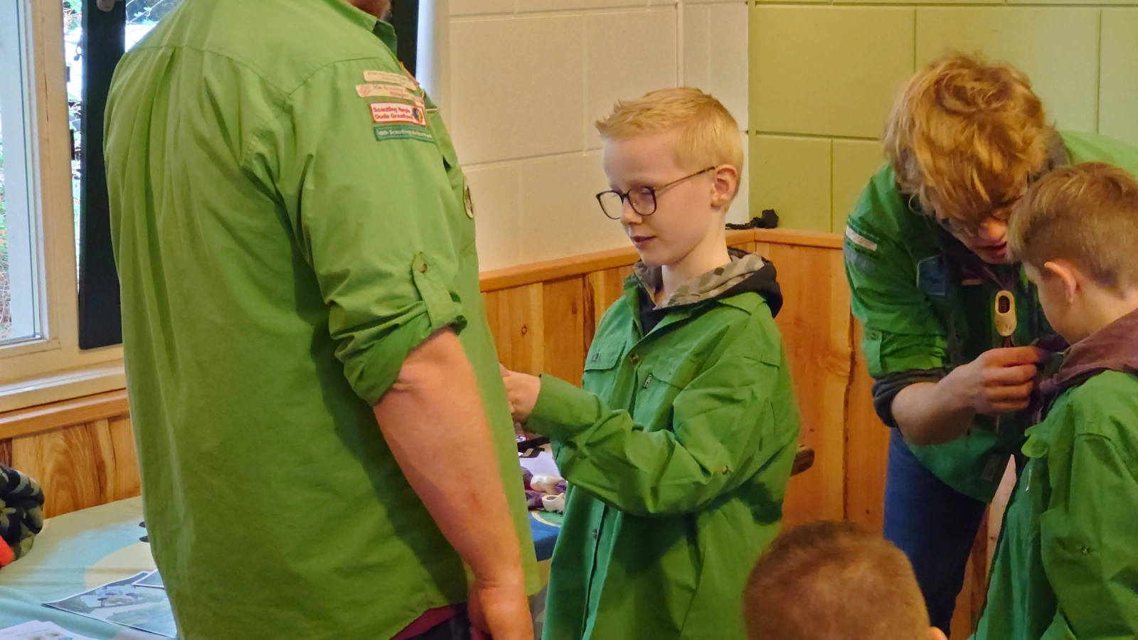 Installatie welpen Installatie welpen