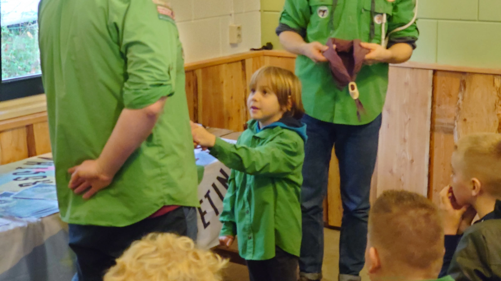 Installatie welpen Installatie welpen