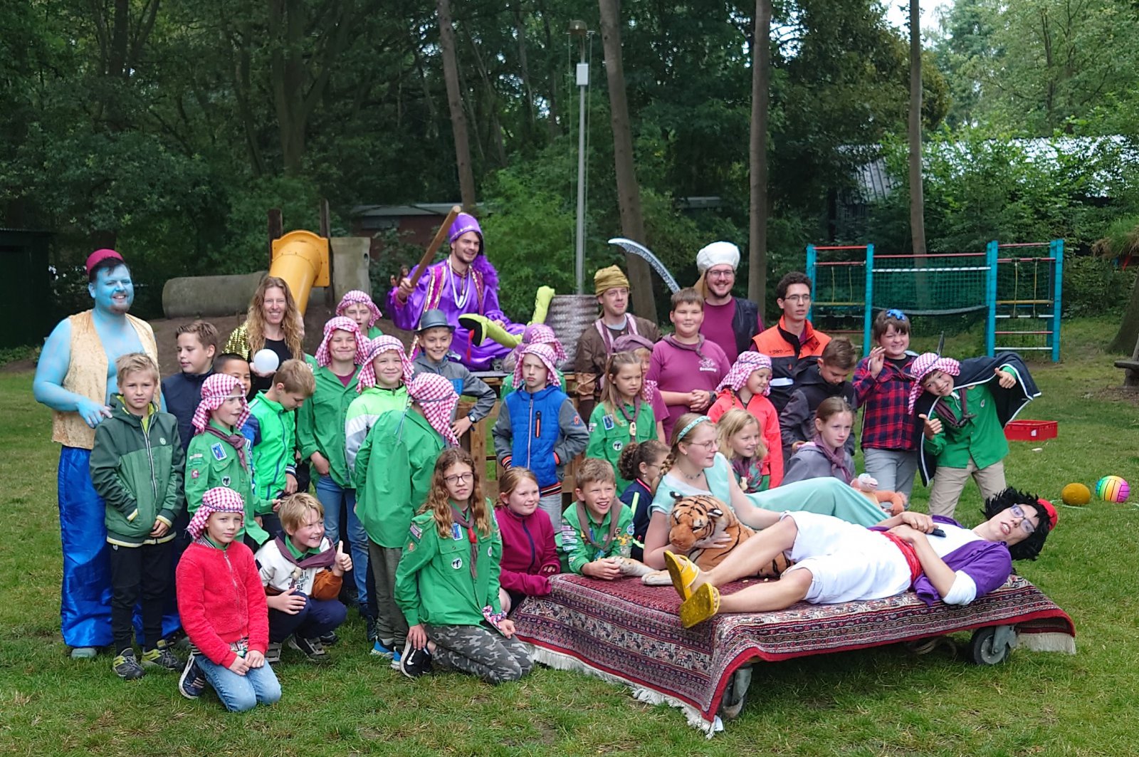 Zomerkamp welpen 2022 - Aladdin en de 40 rovers
