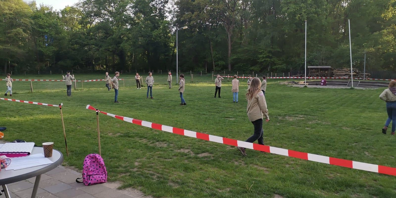 Ook de scouts mochten weer!