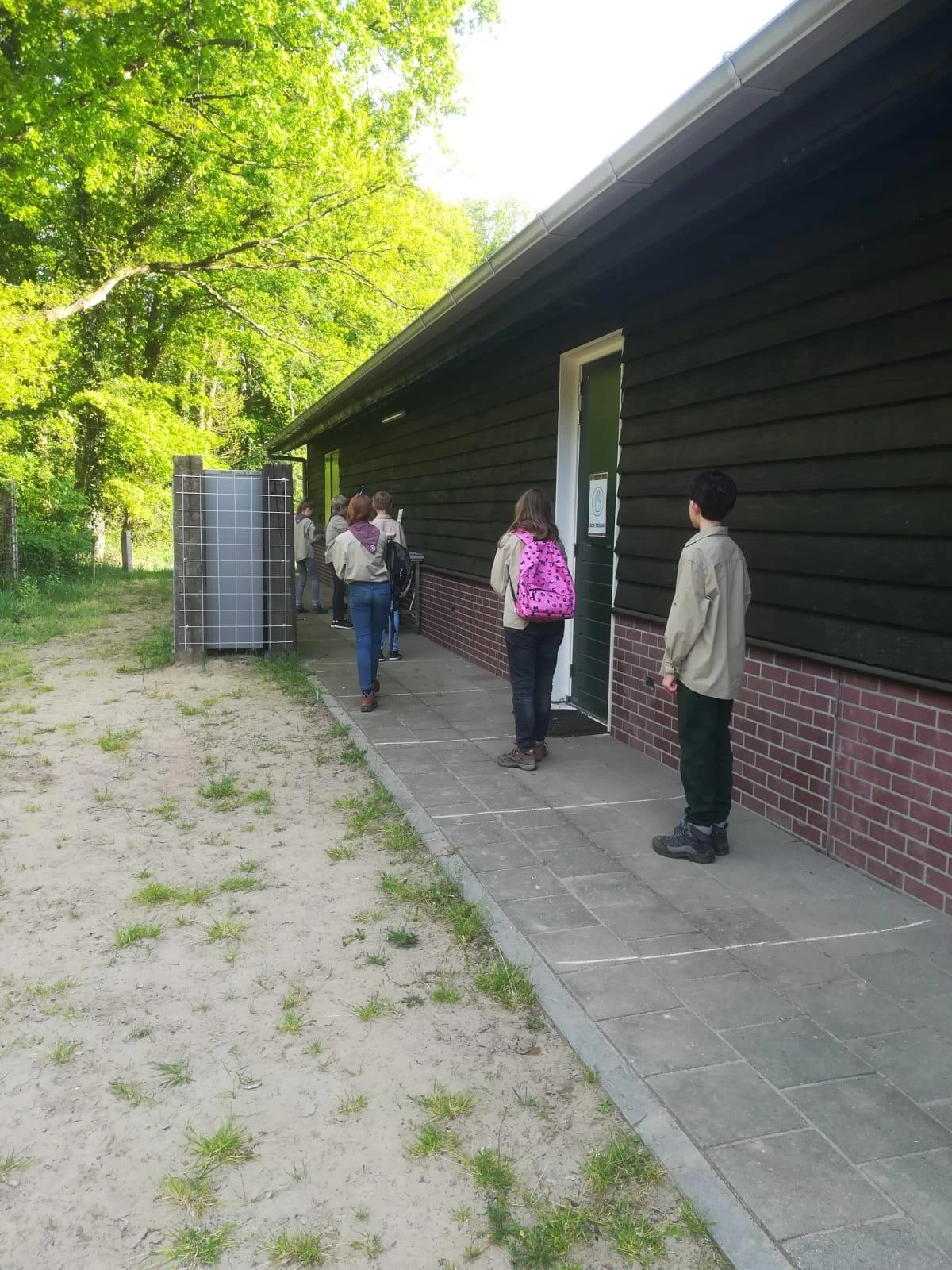 Ook de scouts mochten weer!