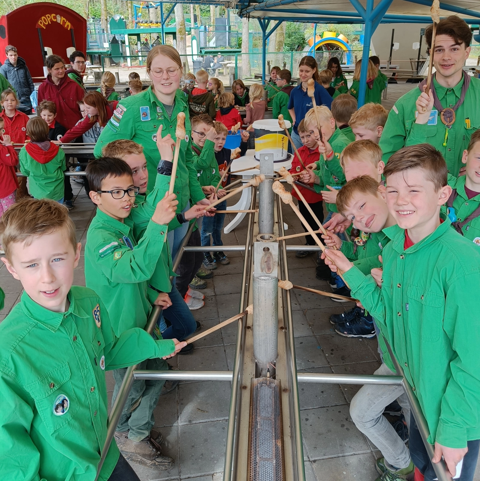 Bevers en Welpen nemen Spelerij over Bevers en Welpen nemen Spelerij over