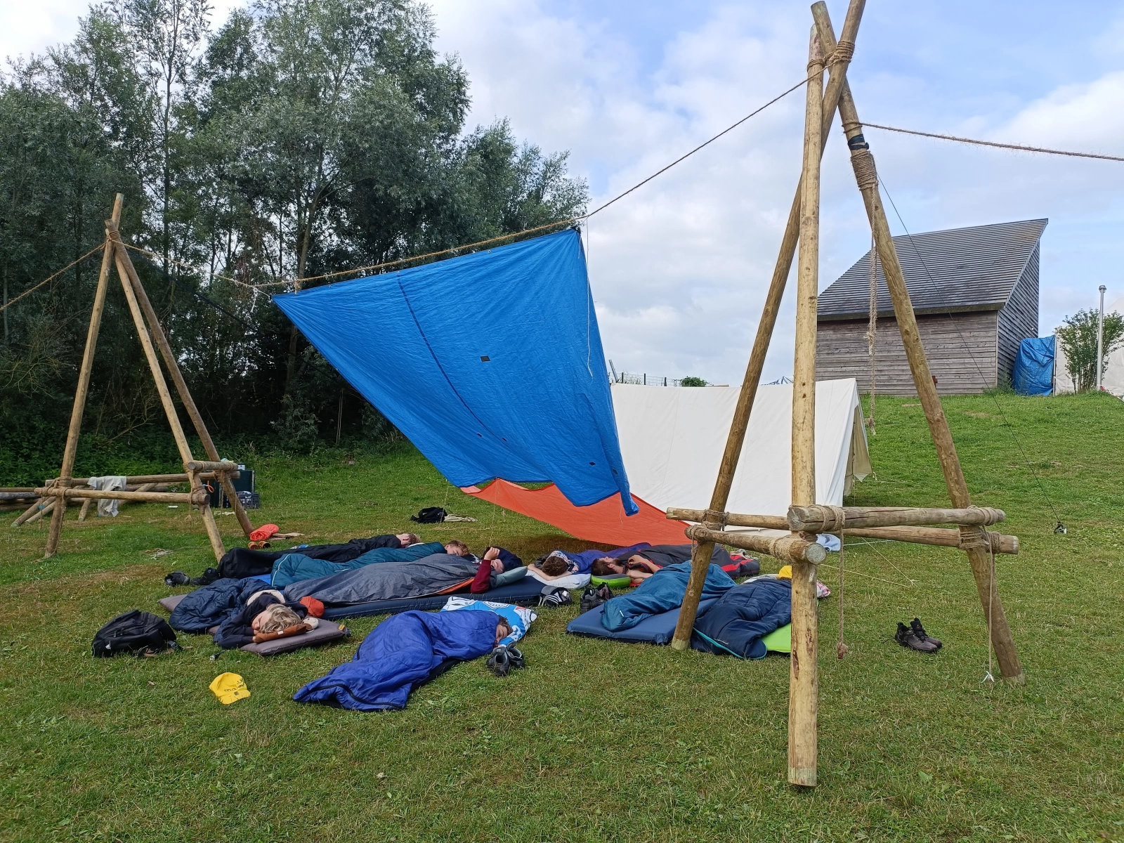 Overnachten in de buitenlucht