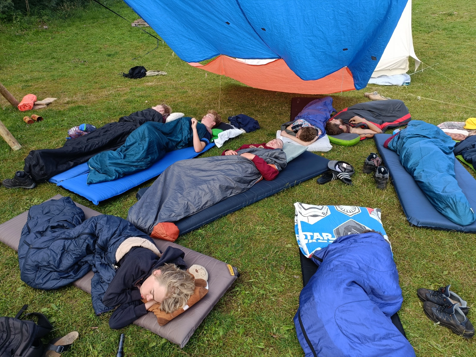 Overnachten in de buitenlucht