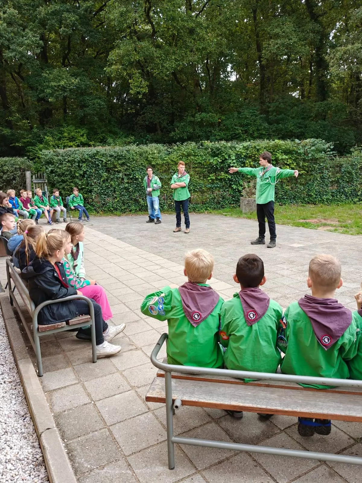 Eerste opkomst Welpen