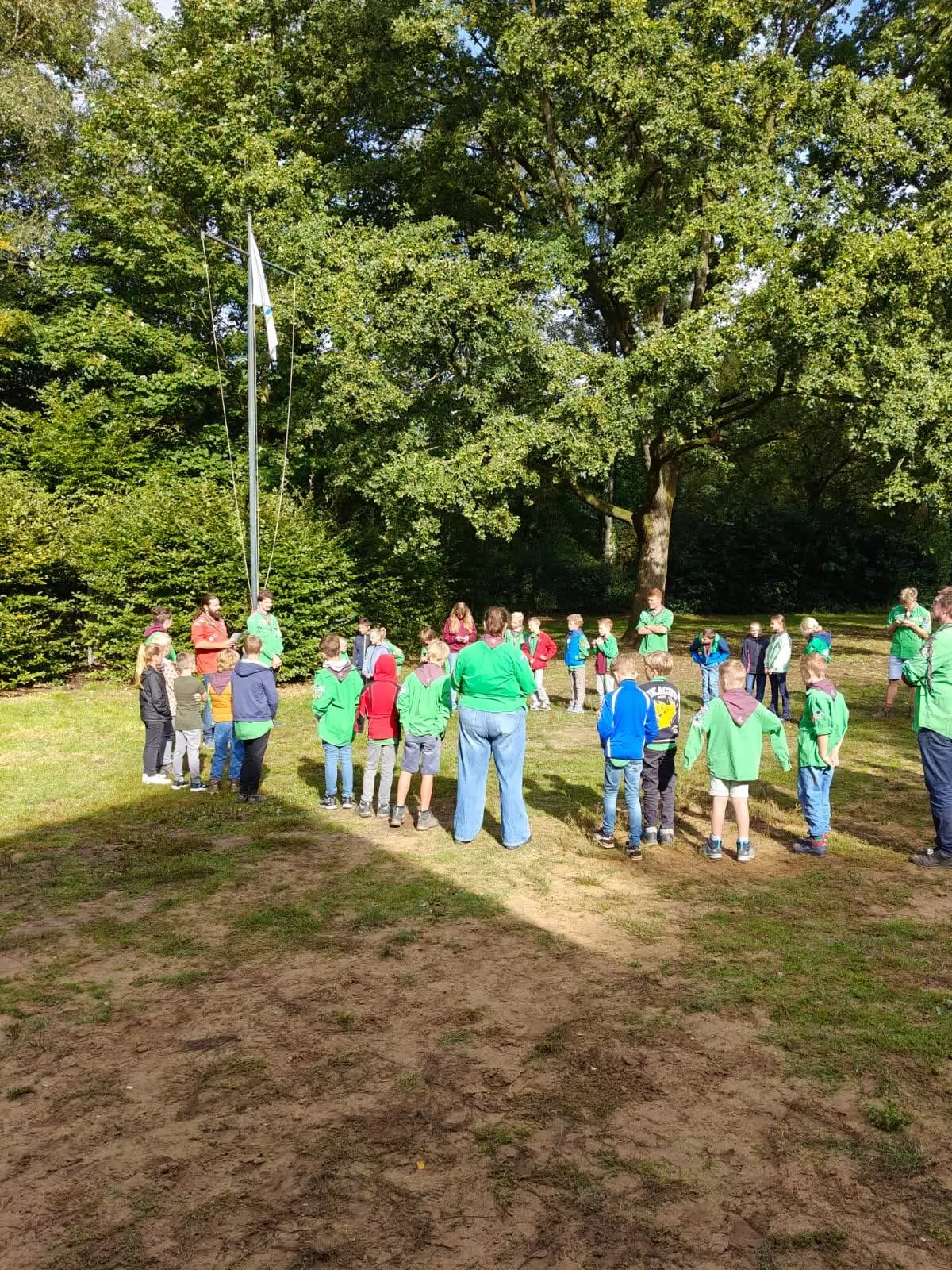 Eerste opkomst Welpen