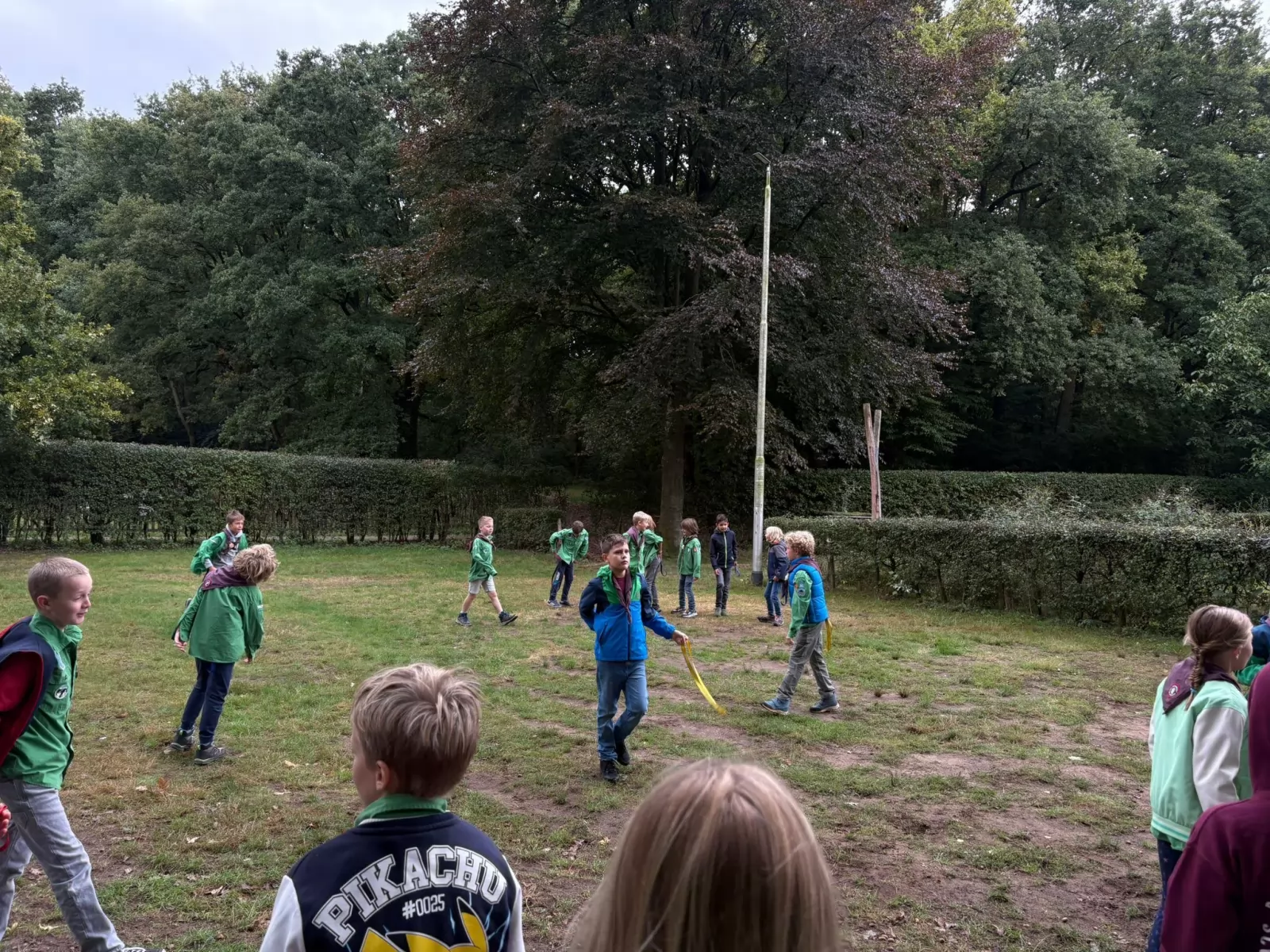 Eerste opkomst Welpen