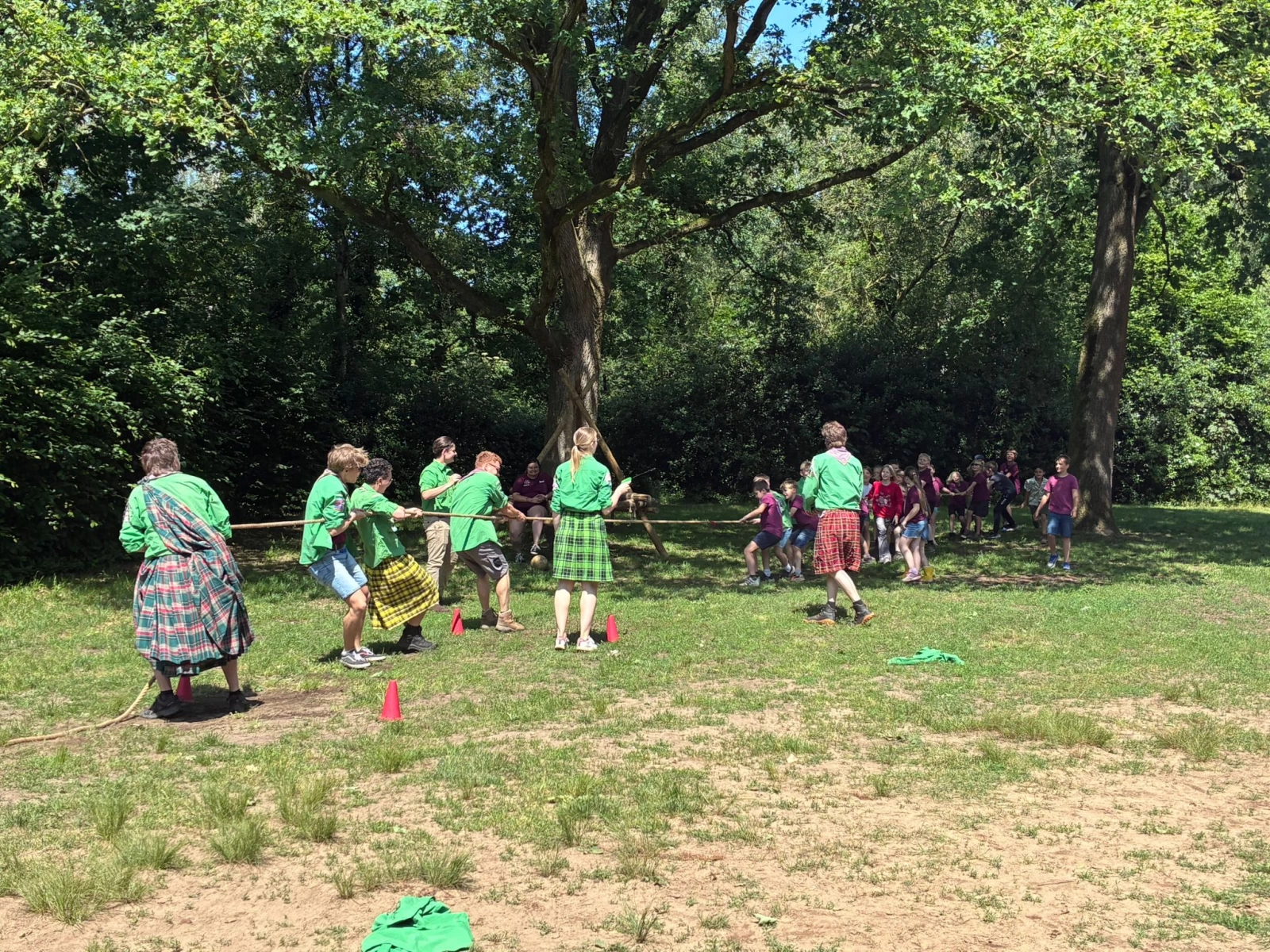 Highland Games met de welpen!
