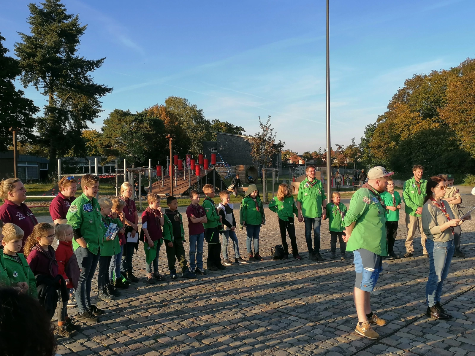 Scoutinguitwisseling met Bocholt Scoutinguitwisseling met Bocholt