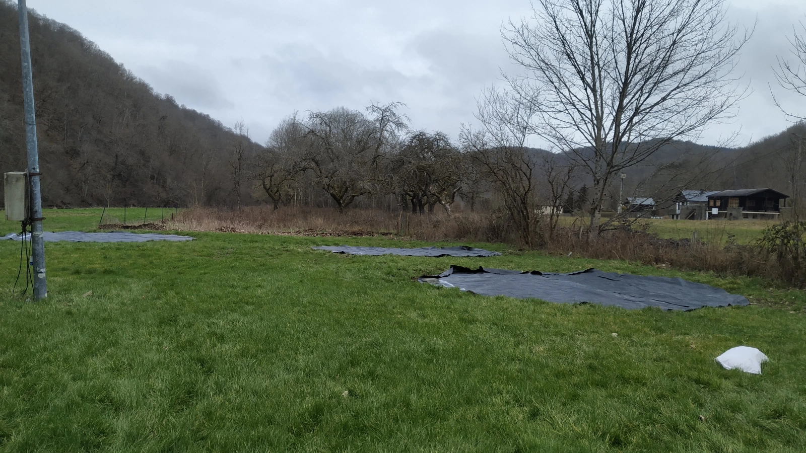 Tenten bouwen in de Ardennen Tenten bouwen in de Ardennen