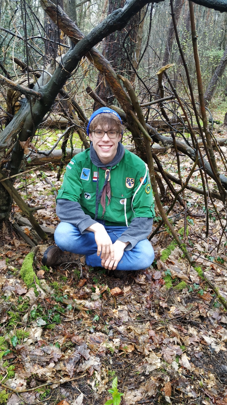 Hutten schieten en pijlen bouwen Hutten schieten en pijlen bouwen