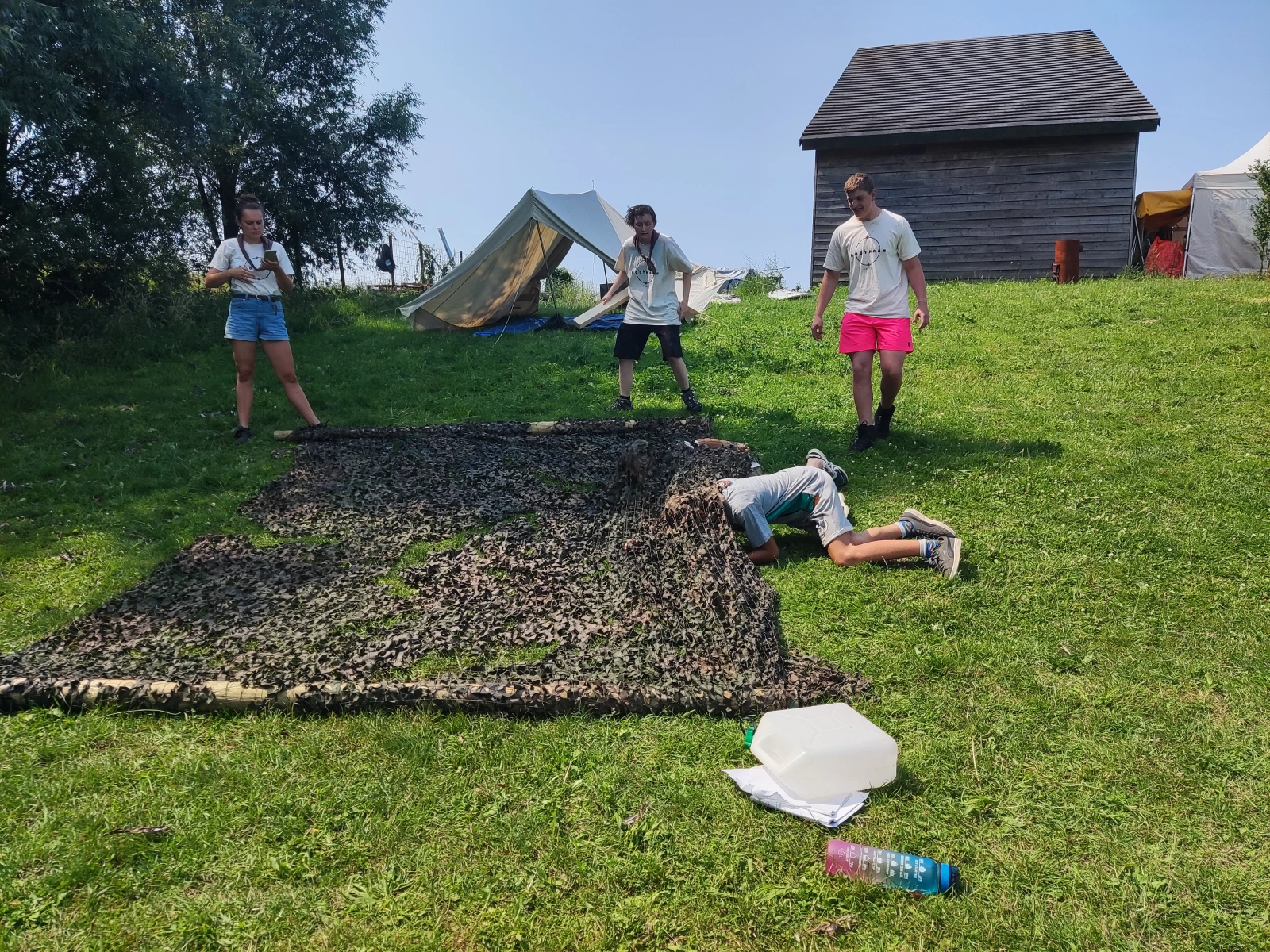 Zondagochtend: stormbaan