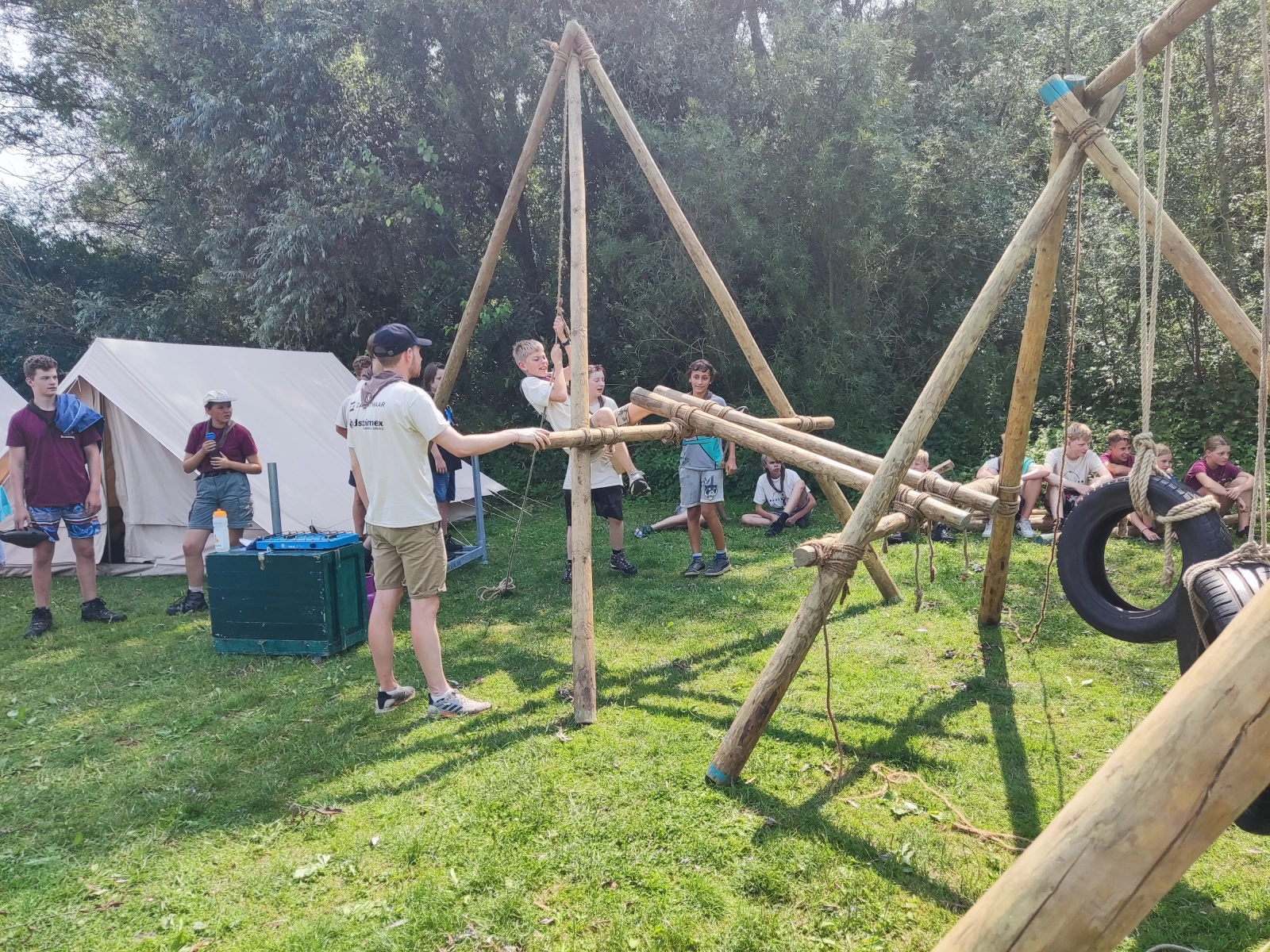 Zondagochtend: stormbaan