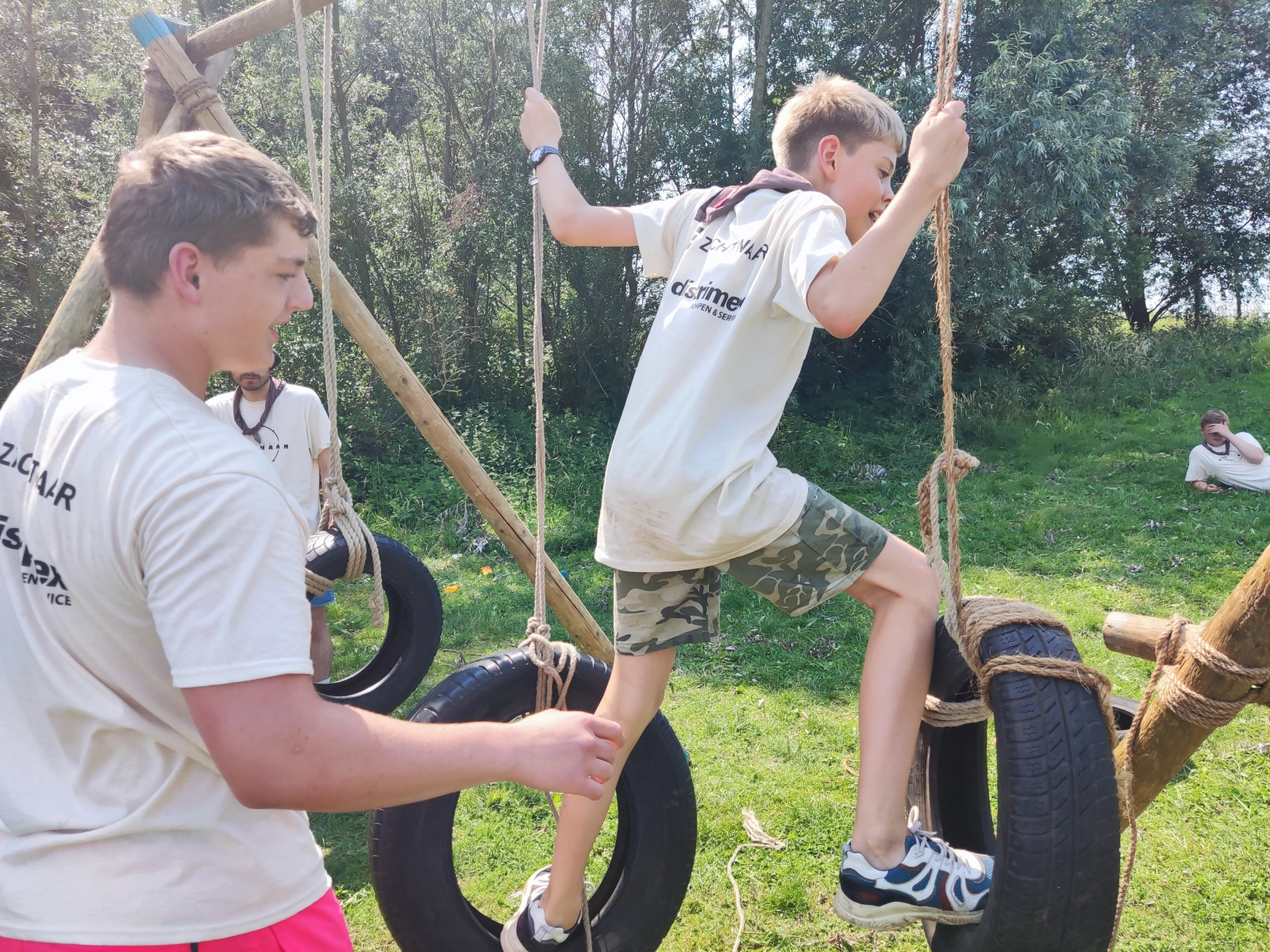 Zondagochtend: stormbaan