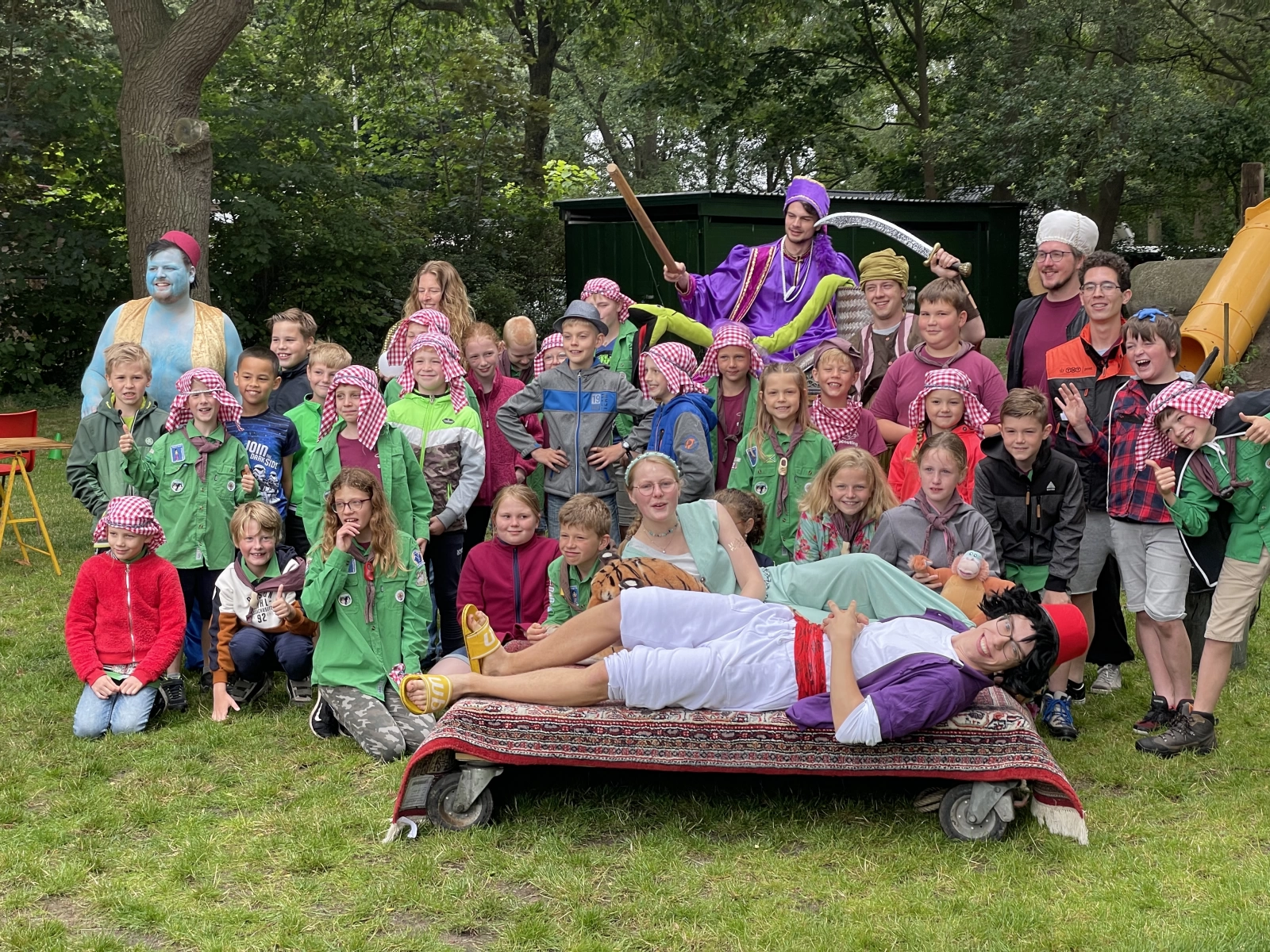 Zomerkamp welpen 2022 - Aladdin en de 40 rovers