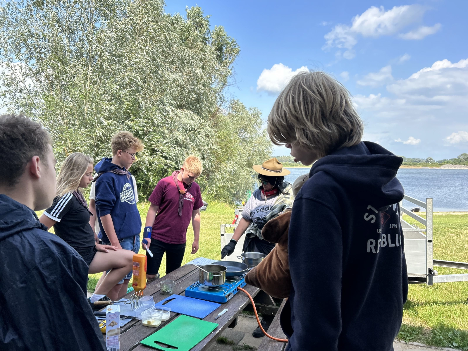 En dan koken met de gevonden planten