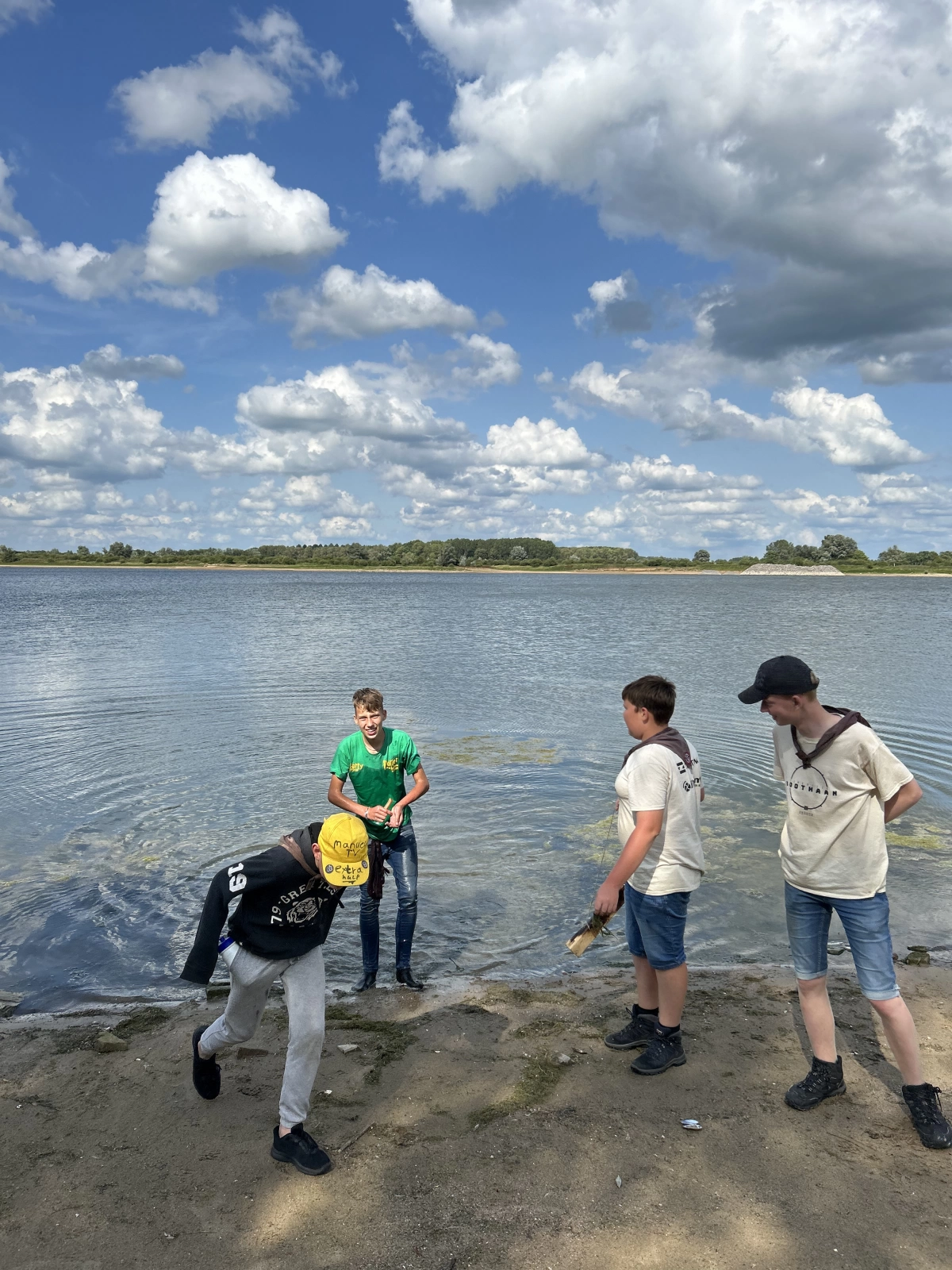 Als je totem in het water valt...